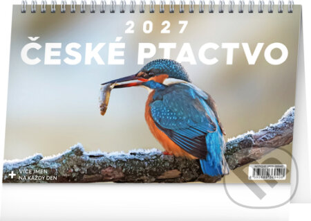 NOTIQUE Stolní kalendář České ptactvo 2027 (Notique). Notique, 2026 NOTIQUE Stolní kalendář České ptactvo 2027 (Notique). Notique, 2026