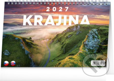 NOTIQUE Stolový kalendár Krajina 2027 (Notique). Notique, 2026 NOTIQUE Stolový kalendár Krajina 2027 (Notique). Notique, 2026
