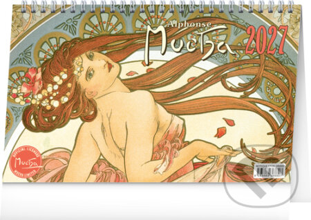 NOTIQUE Stolní kalendář Alphonse Mucha 2027 (Notique). Notique, 2026 NOTIQUE Stolní kalendář Alphonse Mucha 2027 (Notique). Notique, 2026