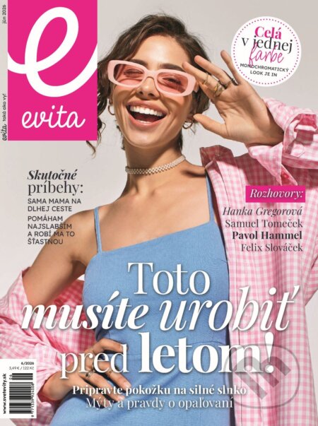 E-kniha: E-Evita magazín 06/2026 (MAFRA Slovakia). MAFRA Slovakia, 2026 E-kniha: E-Evita magazín 06/2026 (MAFRA Slovakia). MAFRA Slovakia, 2026