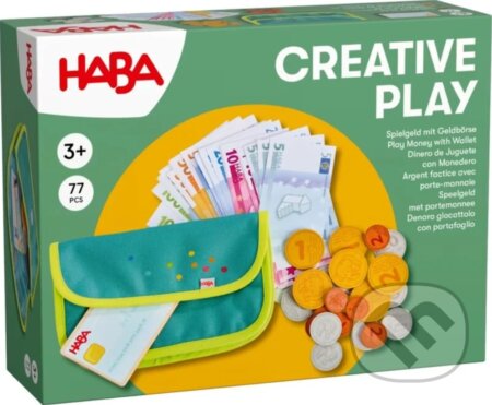 Společenská hra: Haba Creative Play Peňaženka s peniazmi (Haba). Haba Společenská hra: Haba Creative Play Peňaženka s peniazmi (Haba). Haba