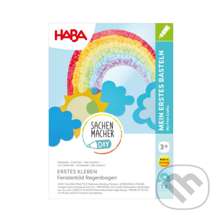 Společenská hra: Haba Kreatívna sada Lepenie obrázok na okno Dúha (Haba). Haba Společenská hra: Haba Kreatívna sada Lepenie obrázok na okno Dúha (Haba). Haba