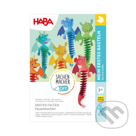 Spoločenská hra: Haba Kreatívna sada Skladanie z papiera Ohniví draci (Haba). Haba Spoločenská hra: Haba Kreatívna sada Skladanie z papiera Ohniví draci (Haba). Haba