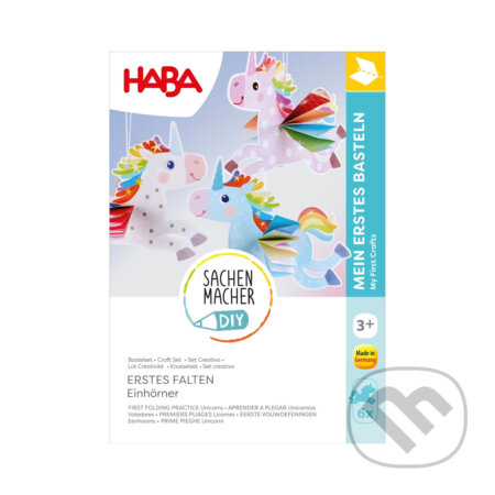 Společenská hra: Haba Kreatívna sada Skladanie z papiera Jednorožce (Haba). Haba Společenská hra: Haba Kreatívna sada Skladanie z papiera Jednorožce (Haba). Haba