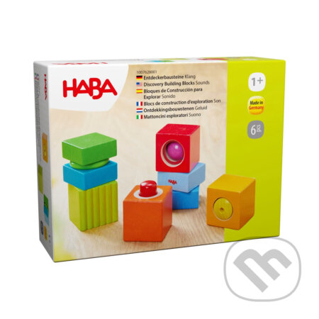 Společenská hra: Haba Prvé objavovacie kocky pre najmenších Zvukové vnímanie (Haba). Haba Společenská hra: Haba Prvé objavovacie kocky pre najmenších Zvukové vnímanie (Haba). Haba