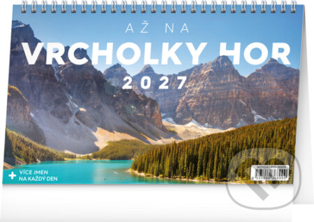 NOTIQUE Stolní kalendář Až na vrcholky hor 2027 (Notique). Notique, 2026 NOTIQUE Stolní kalendář Až na vrcholky hor 2027 (Notique). Notique, 2026