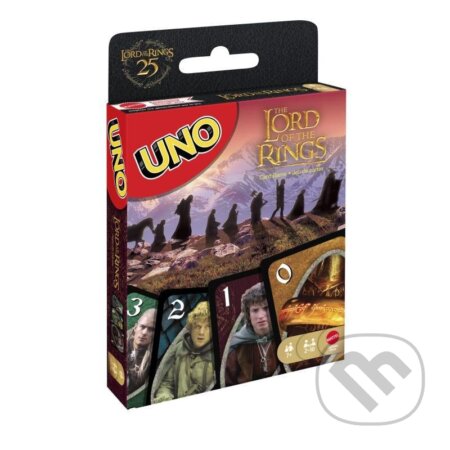 Spoločenská hra: UNO Pán prstenů (Mattel). Mattel, 2026 Spoločenská hra: UNO Pán prstenů (Mattel). Mattel, 2026
