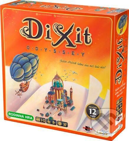 Společenská hra: Dixit Odyssey (Jean-Louis Roubira). Asmodée Édition LLC Společenská hra: Dixit Odyssey (Jean-Louis Roubira). Asmodée Édition LLC