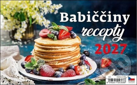 Babiččiny recepty 2027 - stolní kalendář (Helma). Helma, 2026 Babiččiny recepty 2027 - stolní kalendář (Helma). Helma, 2026