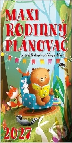 MAXI rodinný plánovač 2027 - nástěnný kalendář (Helma). Helma, 2026 MAXI rodinný plánovač 2027 - nástěnný kalendář (Helma). Helma, 2026