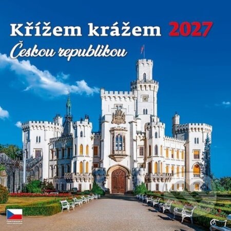 Křížem krážem Českou republikou 2027 - nástěnný kalendář (Helma). Helma, 2026 Křížem krážem Českou republikou 2027 - nástěnný kalendář (Helma). Helma, 2026