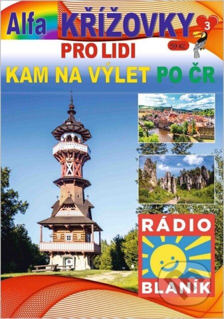 Kniha: Křížovky pro lidi 3/2026 - Kam na výlet po ČR (Alfasoft). Alfasoft, 2026 Kniha: Křížovky pro lidi 3/2026 - Kam na výlet po ČR (Alfasoft). Alfasoft, 2026