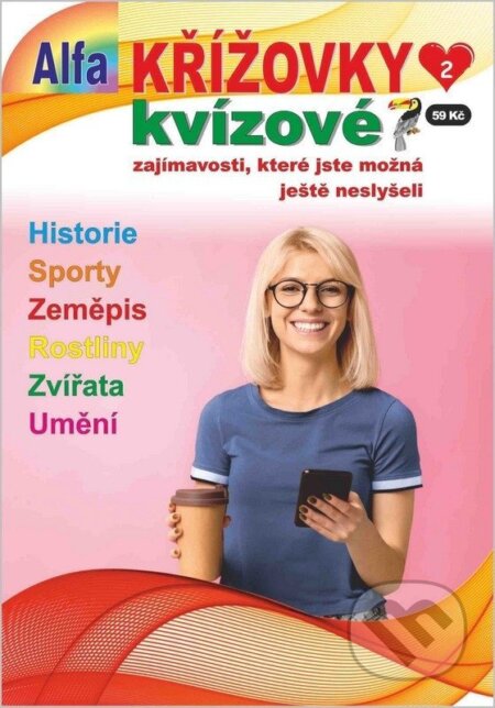Kniha: Křížovky kvízové 2/2026 (Alfasoft). Alfasoft, 2026 Kniha: Křížovky kvízové 2/2026 (Alfasoft). Alfasoft, 2026