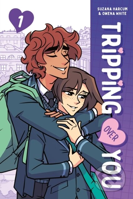 Kniha: Tripping Over You Book 1 (Owena White a Suzana Harcum). First Second, 2025 Kniha: Tripping Over You Book 1 (Owena White a Suzana Harcum). First Second, 2025