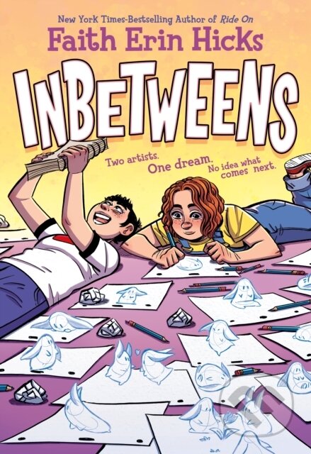Kniha: Inbetweens (Faith Erin Hicks). First Second, 2026 Kniha: Inbetweens (Faith Erin Hicks). First Second, 2026