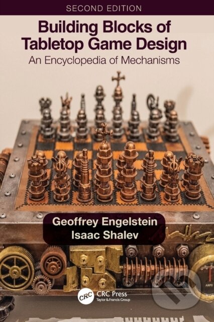 Kniha: Building Blocks of Tabletop Game Design (Geoffrey Engelstein a Isaac Shalev). CRC Press, 2022 Kniha: Building Blocks of Tabletop Game Design (Geoffrey Engelstein a Isaac Shalev). CRC Press, 2022