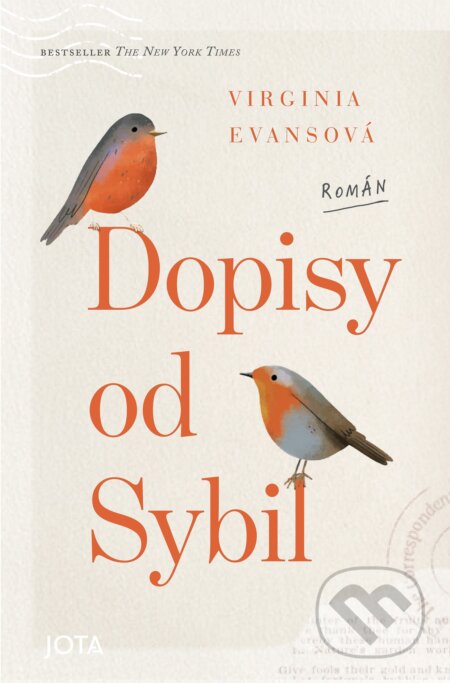 E-kniha: Dopisy od Sybil (Virginia Evans). Jota, 2026 E-kniha: Dopisy od Sybil (Virginia Evans). Jota, 2026