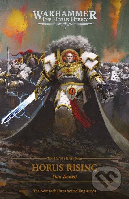 Kniha: Horus Rising (Dan Abnett). Games Workshop, 2026 Kniha: Horus Rising (Dan Abnett). Games Workshop, 2026