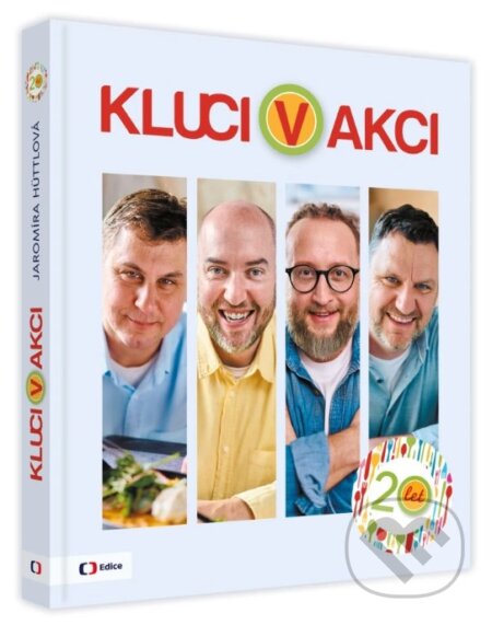 Kniha: Kluci v akci 20 let (Jaromíra Hüttlová). , 2026 Kniha: Kluci v akci 20 let (Jaromíra Hüttlová). , 2026