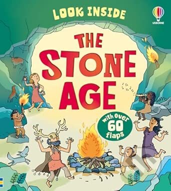 Kniha: Look Inside the Stone Age (Abigail Wheatley). Usborne, 2026 Kniha: Look Inside the Stone Age (Abigail Wheatley). Usborne, 2026