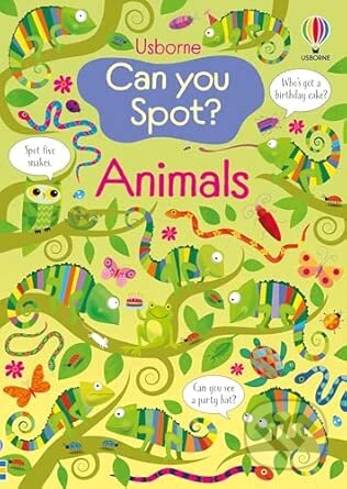 Kniha: Can you Spot Animals (Kirsteen Robson). Usborne, 2026 Kniha: Can you Spot Animals (Kirsteen Robson). Usborne, 2026