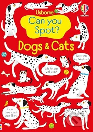 Kniha: Can You Spot Dogs and Cats (Kirsteen Robson). Usborne, 2026 Kniha: Can You Spot Dogs and Cats (Kirsteen Robson). Usborne, 2026