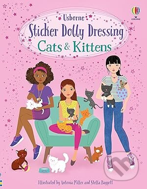 Kniha: Sticker Dolly Dressing Cats and Kittens (Lucy Bowman). Usborne, 2026 Kniha: Sticker Dolly Dressing Cats and Kittens (Lucy Bowman). Usborne, 2026