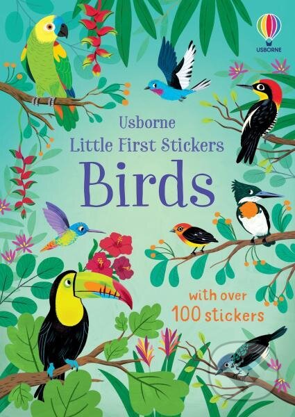 Kniha: Little First Stickers Birds (Jane Bingham). Usborne, 2024 Kniha: Little First Stickers Birds (Jane Bingham). Usborne, 2024
