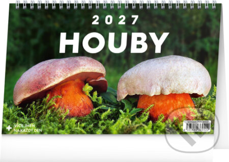NOTIQUE Stolní kalendář Houby 2027 (Notique). Notique, 2026 NOTIQUE Stolní kalendář Houby 2027 (Notique). Notique, 2026