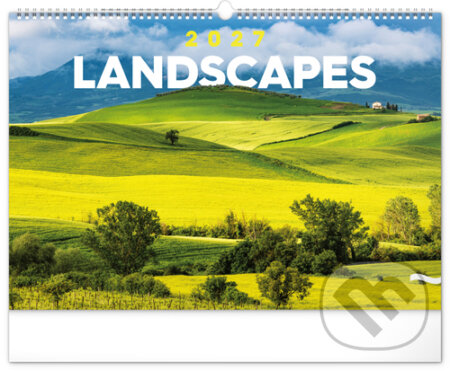 NOTIQUE nástěnný kalendář Landscapes (Krajiny) 2027 (Notique). Notique, 2026 NOTIQUE nástěnný kalendář Landscapes (Krajiny) 2027 (Notique). Notique, 2026