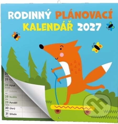 Rodinný plánovací kalendář 2027 - nástěnný kalendář (Baloušek). Baloušek, 2026 Rodinný plánovací kalendář 2027 - nástěnný kalendář (Baloušek). Baloušek, 2026