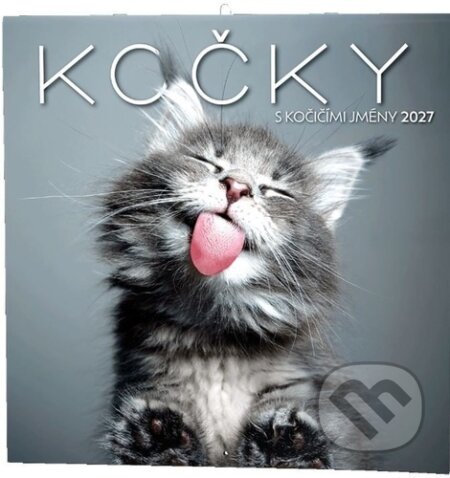 Kočky 2027 - nástěnný kalendář (Baloušek). Baloušek, 2026 Kočky 2027 - nástěnný kalendář (Baloušek). Baloušek, 2026