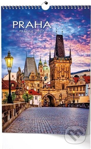 Praha 2027 - nástěnný kalendář (Baloušek). Baloušek, 2026 Praha 2027 - nástěnný kalendář (Baloušek). Baloušek, 2026
