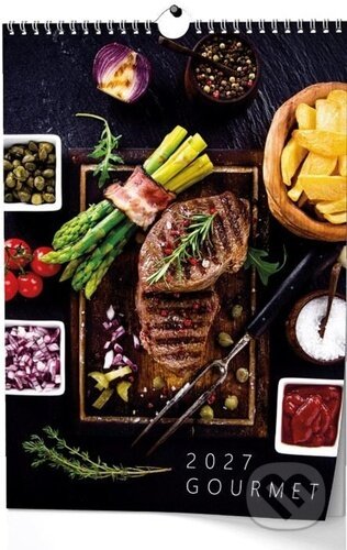 Gourmet 2027 - nástěnný kalendář (Baloušek). Baloušek, 2026 Gourmet 2027 - nástěnný kalendář (Baloušek). Baloušek, 2026