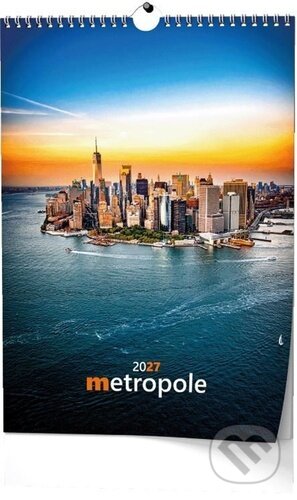 Metropole 2027 - nástěnný kalendář (Baloušek). Baloušek, 2026 Metropole 2027 - nástěnný kalendář (Baloušek). Baloušek, 2026