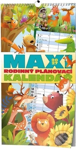 Maxi rodinný plánovací kalendář 2027 - nástěnný kalendář (Baloušek). Baloušek, 2026 Maxi rodinný plánovací kalendář 2027 - nástěnný kalendář (Baloušek). Baloušek, 2026