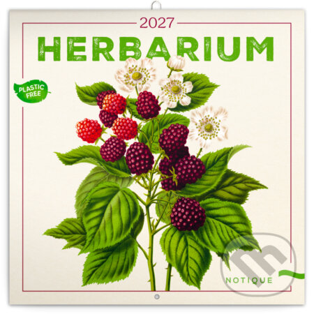 NOTIQUE Nástenný poznámkový kalendár Herbarium (Herbár) 2027 (Notique). Notique, 2026 NOTIQUE Nástenný poznámkový kalendár Herbarium (Herbár) 2027 (Notique). Notique, 2026