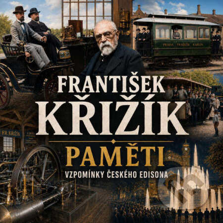 Audiokniha: Paměti (František Křižík). MplusV, 2026 Audiokniha: Paměti (František Křižík). MplusV, 2026