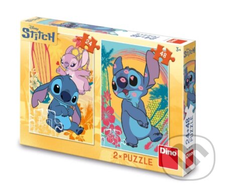 Puzzle: Zamilovaný Stitch (Dino). Dino Puzzle: Zamilovaný Stitch (Dino). Dino