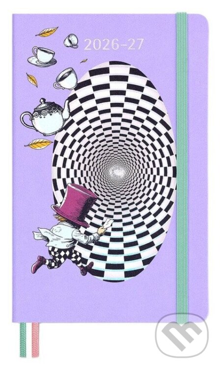 Moleskine – 18-mesačný plánovací týždenný diár Alice in Wonderland 2026/2027 (Moleskine). Moleskine, 2026 Moleskine – 18-mesačný plánovací týždenný diár Alice in Wonderland 2026/2027 (Moleskine). Moleskine, 2026