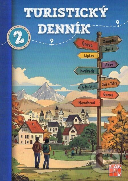 Kniha: Turistický denník 2 (Tomáš Hrdý a Valéria Dvoržáková). Taktik, 2026 Kniha: Turistický denník 2 (Tomáš Hrdý a Valéria Dvoržáková). Taktik, 2026