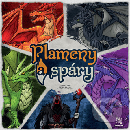 Spoločenská hra: Plameny a spáry (REXhry). REXhry, 2026 Spoločenská hra: Plameny a spáry (REXhry). REXhry, 2026