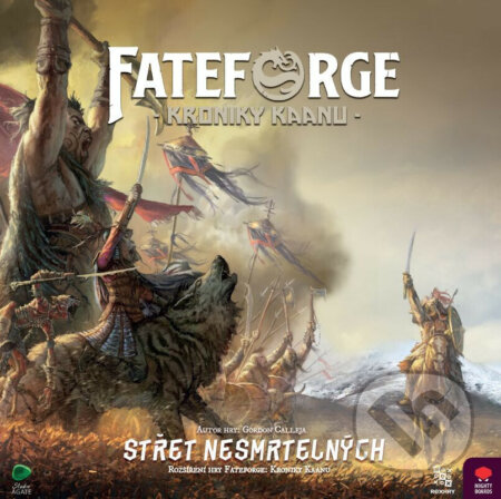 Spoločenská hra: Fateforge: Kroniky Kaanu - Střet nesmrtelných (REXhry). REXhry, 2026 Spoločenská hra: Fateforge: Kroniky Kaanu - Střet nesmrtelných (REXhry). REXhry, 2026