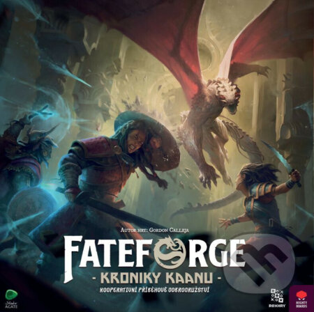 Společenská hra: Fateforge: Kroniky Kaanu (REXhry). REXhry, 2026 Společenská hra: Fateforge: Kroniky Kaanu (REXhry). REXhry, 2026