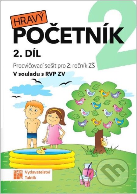 Kniha: Hravý početník 2 - 2. díl (Taktik). Taktik, 2026 Kniha: Hravý početník 2 - 2. díl (Taktik). Taktik, 2026