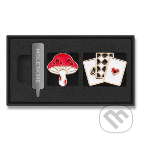 Moleskine - ozdoba na zápisník Alice in Wonderland Mushroom (Moleskine). Moleskine, 2026 Moleskine - ozdoba na zápisník Alice in Wonderland Mushroom (Moleskine). Moleskine, 2026