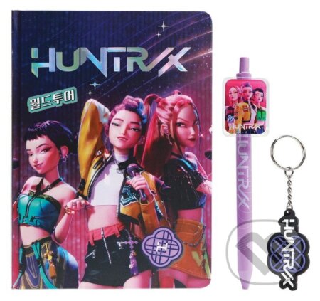K-pop Demon Hunters darčekový set (zápisník, pero, kľúčenka - Huntrix) DPL6 (Trigo). Trigo, 2026 K-pop Demon Hunters darčekový set (zápisník, pero, kľúčenka - Huntrix) DPL6 (Trigo). Trigo, 2026