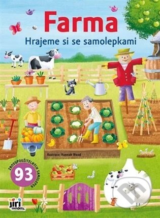 Kniha: Hrajeme si se samolepkami Farma (Jiří Models). Jiří Models, 2026 Kniha: Hrajeme si se samolepkami Farma (Jiří Models). Jiří Models, 2026