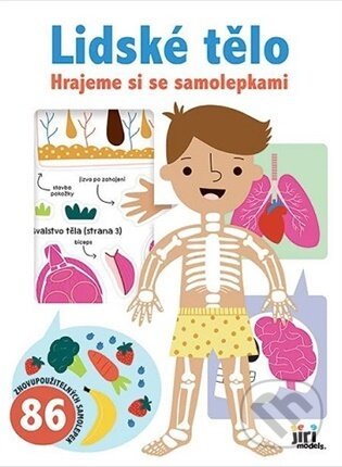 Kniha: Hrajeme si se samolepkami Lidské tělo (Jiří Models). Jiří Models, 2026 Kniha: Hrajeme si se samolepkami Lidské tělo (Jiří Models). Jiří Models, 2026