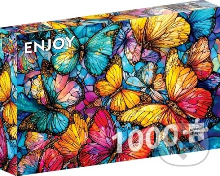 Puzzle: Puzzle Motýlí extravagance (1000 dílků) (Enjoy). Enjoy, 2026 Puzzle: Puzzle Motýlí extravagance (1000 dílků) (Enjoy). Enjoy, 2026